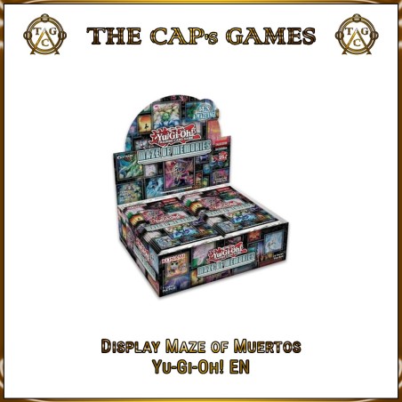Yu-Gi-Oh Maze of Muertos Booster Display | Cartas Anime e Zombies