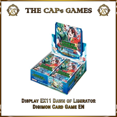 Digimon Card Game EX11 Dawn of Liberator Booster Box 24 Packs EN