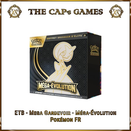 Pokémon Elite Trainer Box Mega Gardevoir ME01 9 Boosters FR