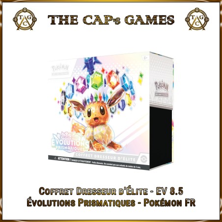 Pokémon Elite Trainer Box EV08.5 Evoluções Prismáticas FR
