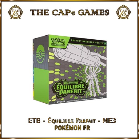 Comprar Pokémon Elite Trainer Box ME03 Equilíbrio Perfeito FR