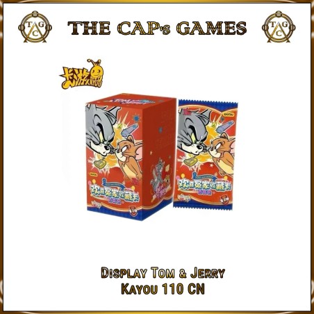 Kayou Tom & Jerry 1.10 Caixa com 18 Boosters – Cartas Colecionáveis Oficiais
